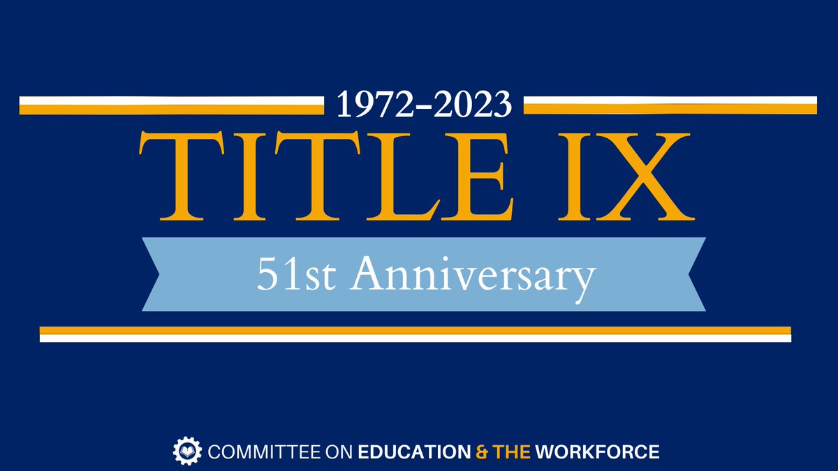 In 1972, #TitleIX barred sex-based discrimination, creating a safe and fair environment for female athletes to compete and win. 51 years later, men are stealing women's medals, scholarships, and podium spots. It's time to restore a true level playing field and #SaveWomensSports.