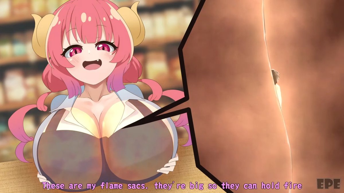 EPE on X: New animation coming Sorry for the long delay this time, but in order to find the materials I watched the Dragon Maid again and finally finished this new animation.