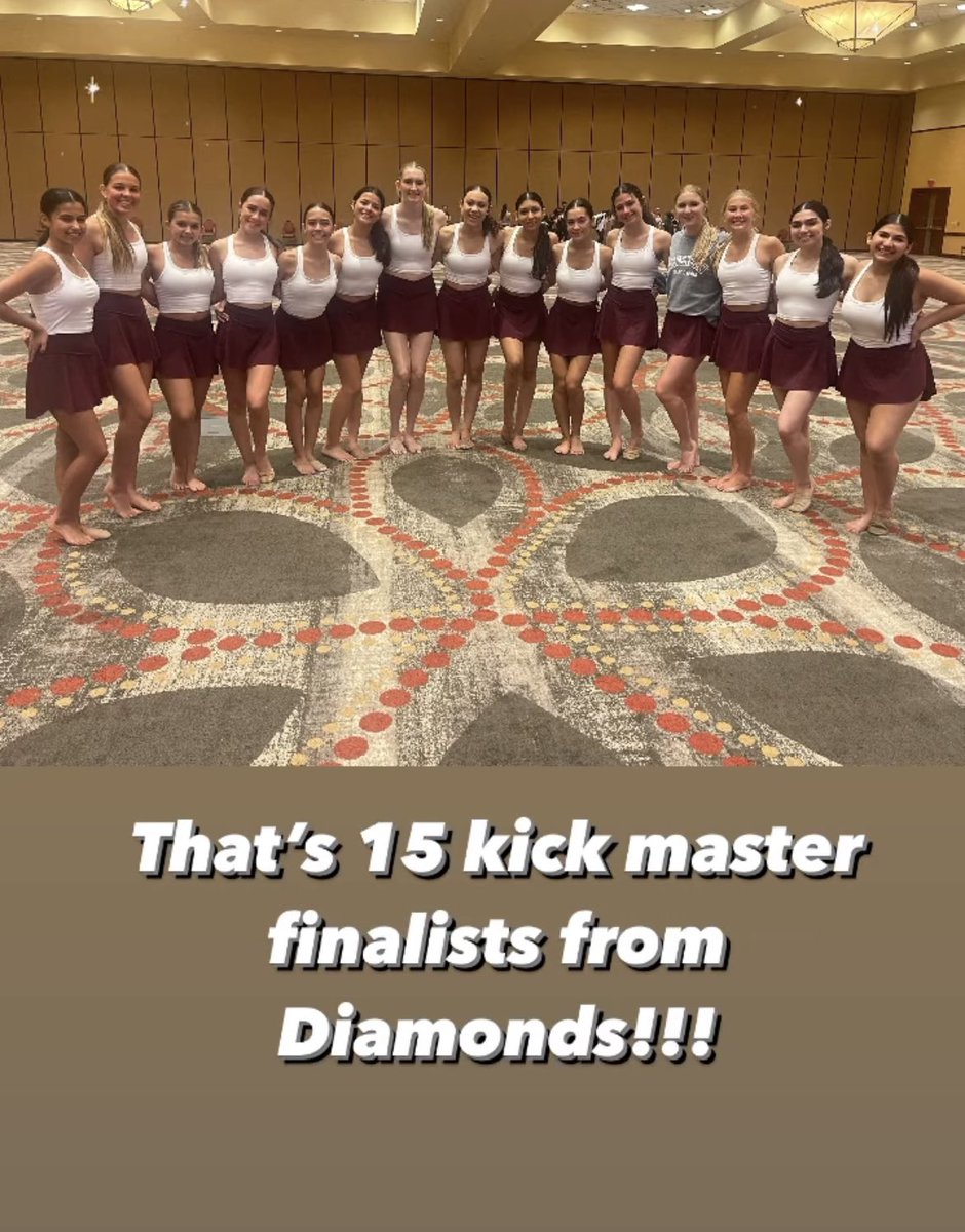 DHS Dancers representing @ camp 💎