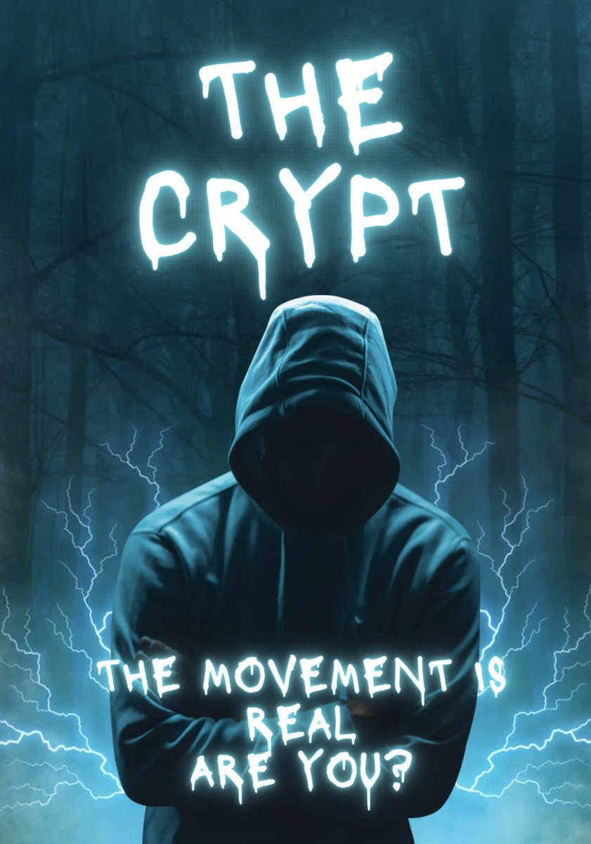 CaptainBarnabus's tweet image. GE💀
The movement is coming and the crypt is leading the way. 
Come join the dead! 
@TheCryptNfts 
#crypt #followthecrypt