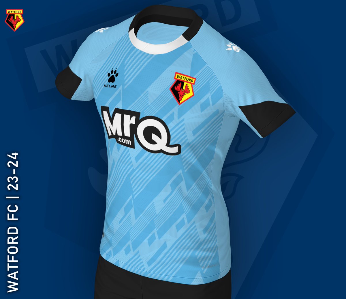 HLX Kits on Twitter "Preview Watford FC Third 2324 Premier League"