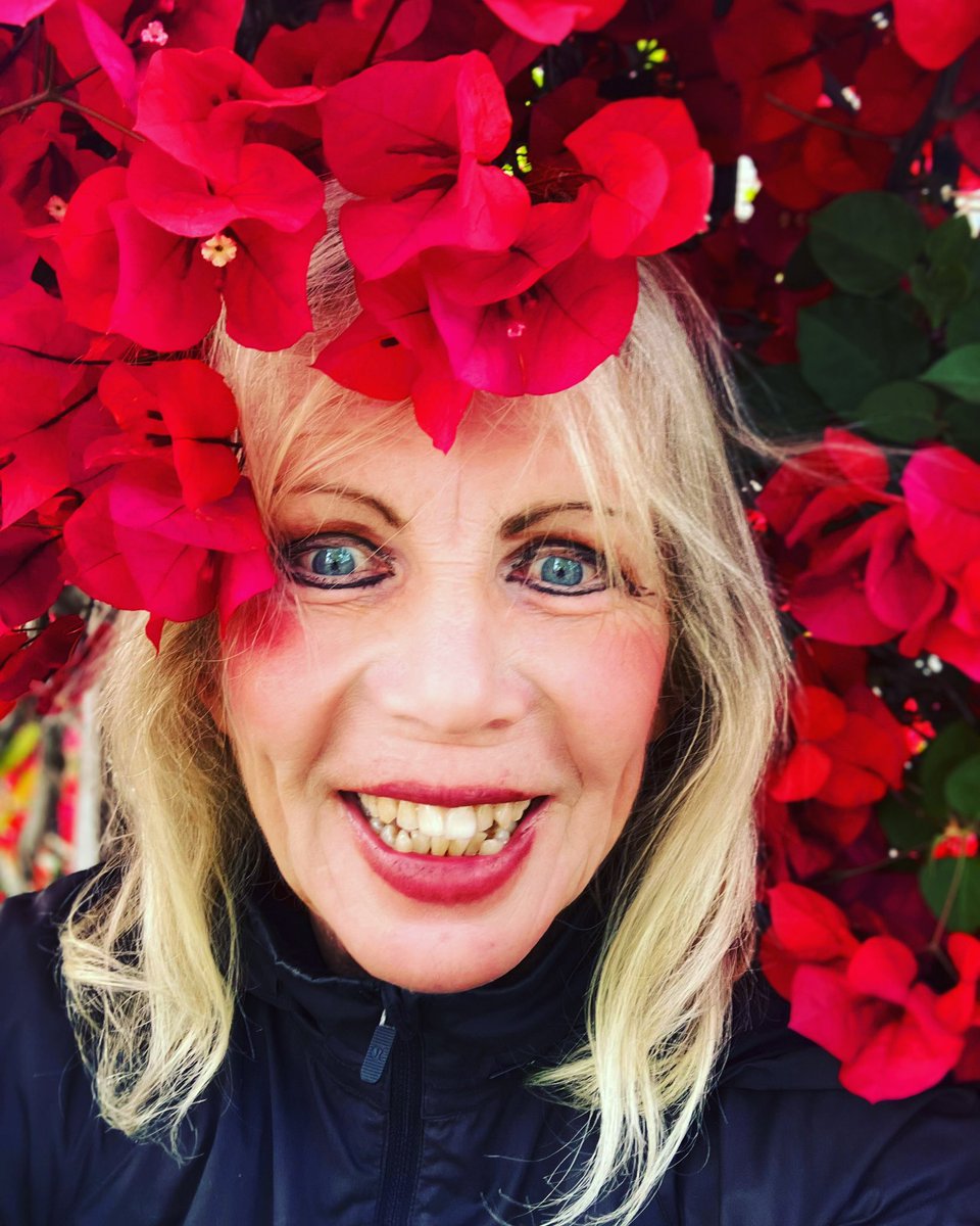 Happy Friday my friends! 
Being a flower runner In bougainvillea season is amazing!
Great run and swim 64f! The water was so beautiful, clear and sparkly! #running #runningpunks #FridayFeeling #CaliforniaAdventure