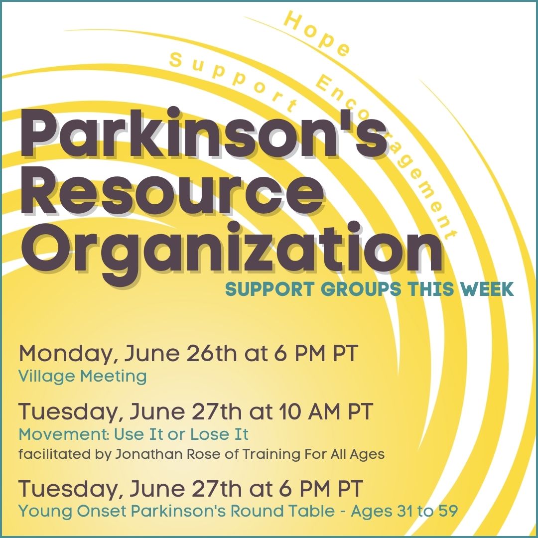 Parkinson's Resource Organization tweet media