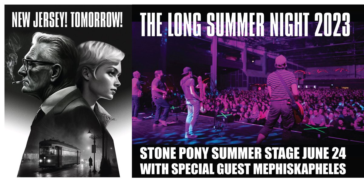 DIRTY JERZ! TOMORROW NIGHT, WE DO DIS. Sat June 24, Stone Pony Summer Stage, Asbury Park, with our  homies MEPHISKAPHELES. EVERYTHING GOES NUMB, FRONT TO BACK! The only night this year we’re doing this set in the vicinity, BE THERE DAMMIT. Hugs &amp; kisses from the Streetlight Gang