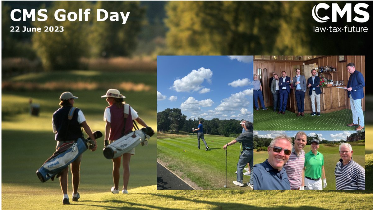 CMS_UK_Pensions's tweet photo. We had a fantastic time at the #CMSGolfDay yesterday at @StGeorgesHillGC! Thank you to everyone who joined us in the sunshine! #CMSPensions https://t.co/AkkgvPsvZZ
