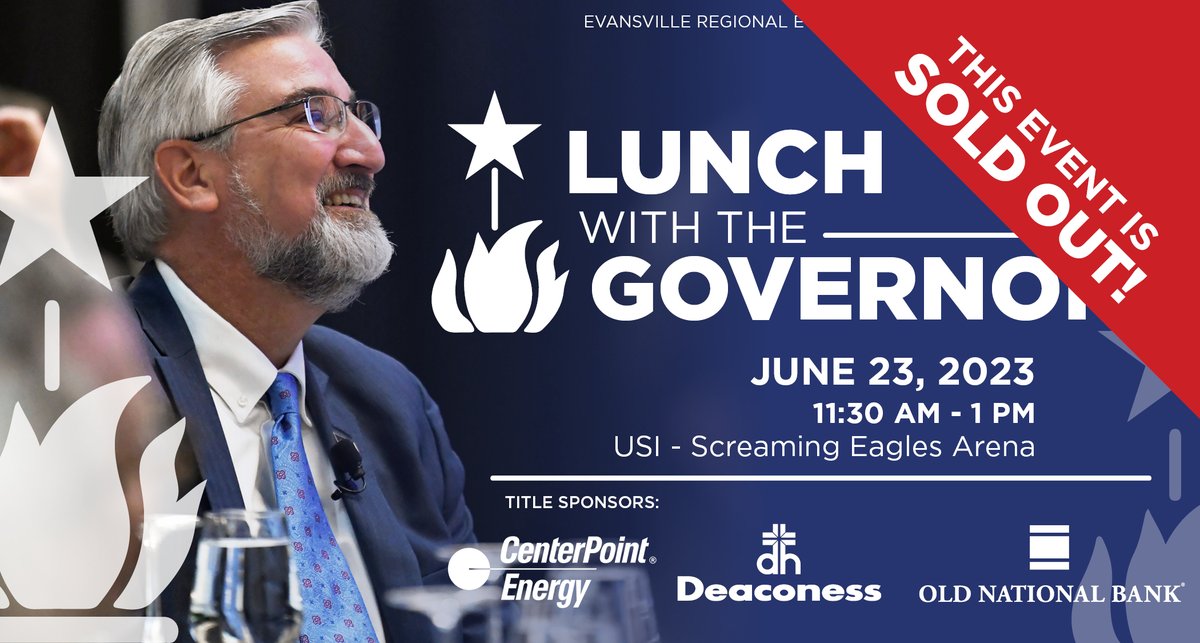 evvregion's tweet image. We are just a few hours away from lacing up and taking the court with Governor Eric Holcomb at our SOLD OUT annual signature event Lunch with the Governor!🏀 Thanks to our Title Sponsors: CenterPoint, Deaconess, and Old National Bank!
#INIndiana #NextLevelIndiana #HoopINwHolcomb
