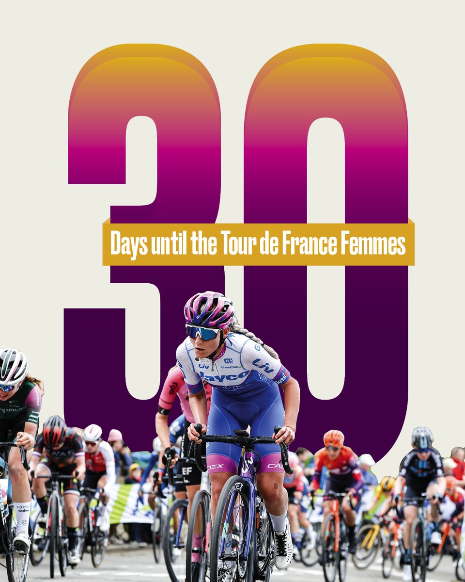 Liv Cycling (@livcyclingworld) on Twitter photo ⏰ T-30 days until <a href="/LeTourFemmes/">Le Tour de France Femmes avec Zwift</a> ⏰
It's almost go time! 🏁 Like, Share, & Comment below if you'll be watching with us!
Visit our new #TDFF homepage to learn more ➡️ fal.cn/3zlCE ⏰ T-30 days until <a href="/LeTourFemmes/">Le Tour de France Femmes avec Zwift</a> ⏰
It's almost go time! 🏁 Like, Share, & Comment below if you'll be watching with us!
Visit our new #TDFF homepage to learn more ➡️ fal.cn/3zlCE