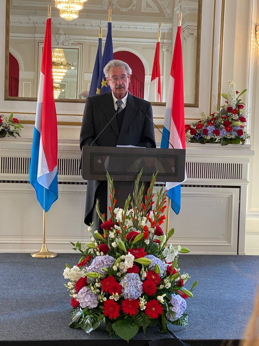 🇱🇺 National Day : particularly appreciated Minister Asselborn’s address to broader Corps Diplomatique on 🇺🇦 : not a ‘European war’ but international order at stake, grain prices not result from sanctions but from war and unilateral aggression. @BelgiumMFA @MFA_Lu @BelgiumLux