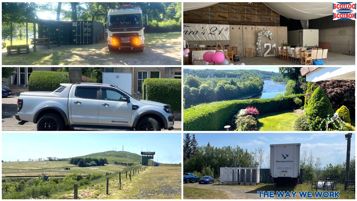 ScotlooScotbox's tweet image. It&apos;s been a busy week with jobs ranging from the British Superbike Championship at Knockhill to luxury toilet units for a home renovation and a 21st birthday party in a barn.
 #sitesolutions #sitesolutions #events #portabletoilet #showerhire #luxurytoilets #eventplanner #scotland