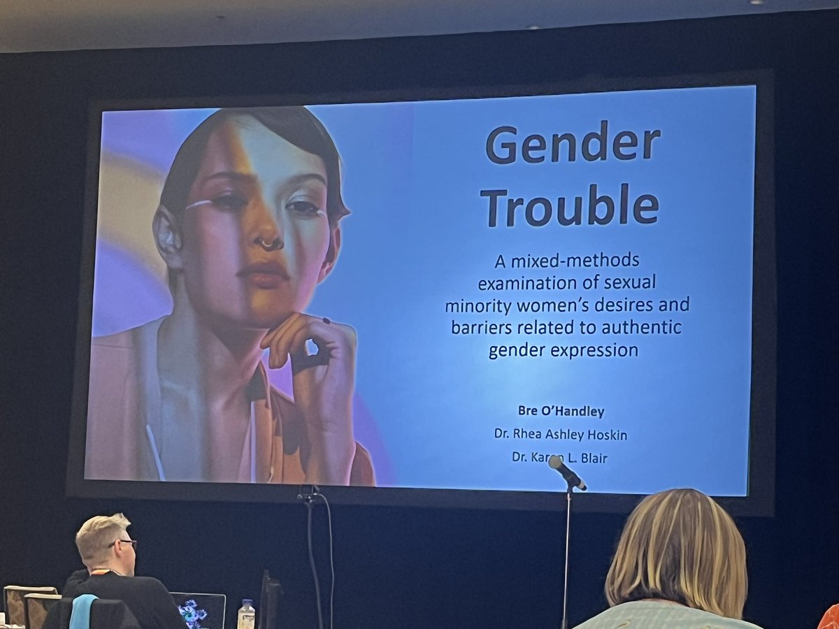 binarythis's tweet photo. Reflecting on the end of #Preach2023 what a difference being at a LGBTQ+ conference makes to the kind of convos you can have. We can disagree, but we don’t have to be on the defensive! (Slides from talks by Aaron Breslow et al, Moonkyung Min, Melanie Gunn, and Bre O’Handley) https://t.co/6Cte6Ge44S