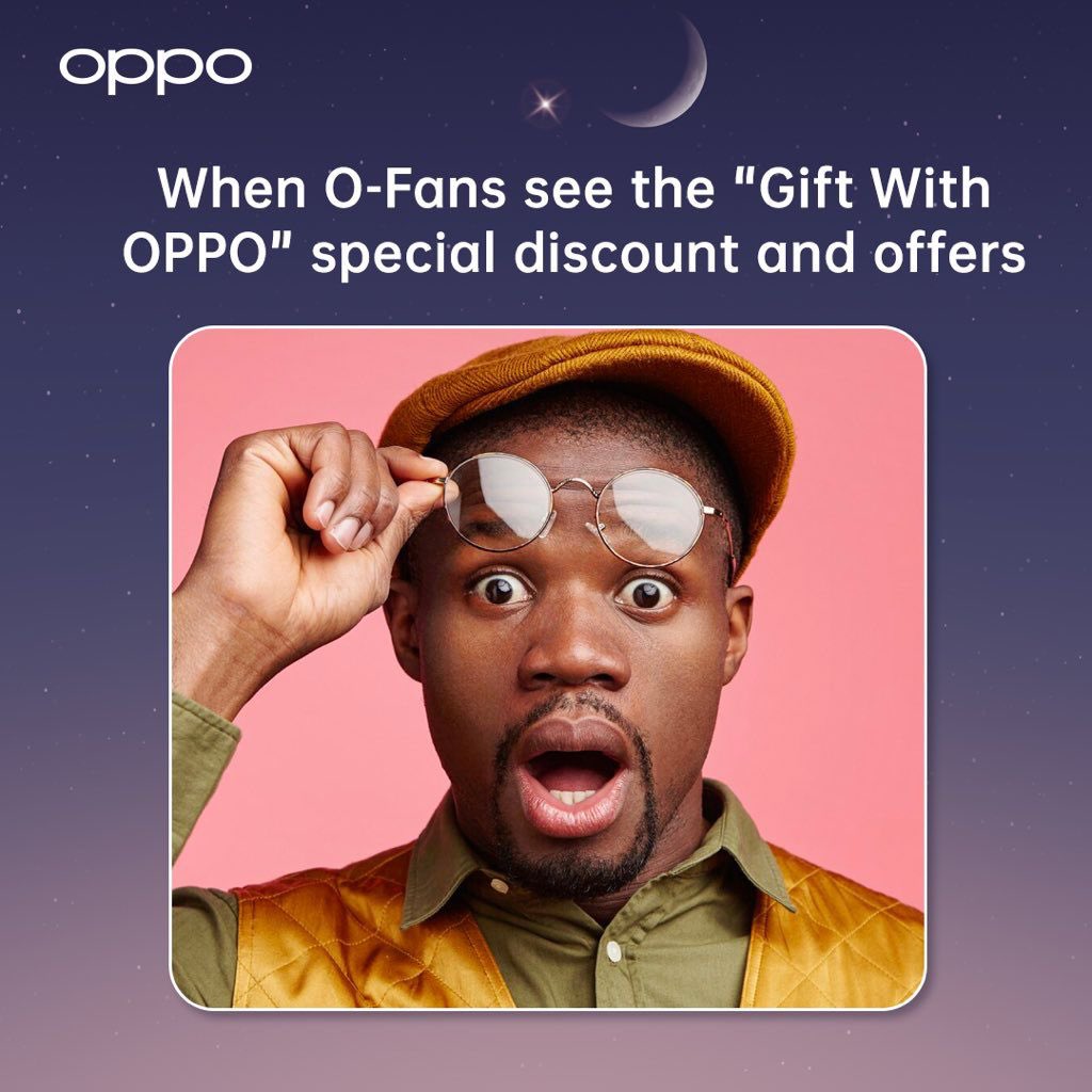 Ijoba 𓃵 💵💰 on X: Season greetings Eid Mubarak 🥳The OPPO promo and  raffle is still on and it's draw ending tomorrow. It's not too late for you  to win amazing prices .
