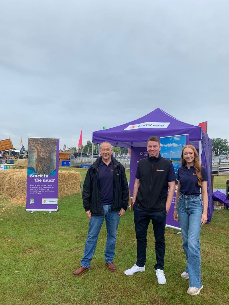 We’re delighted to be at the 201st Royal Highland Show. Come and see us at our Lombard stand, located on 9th Avenue. We would love to chat to you about how we could support your business.