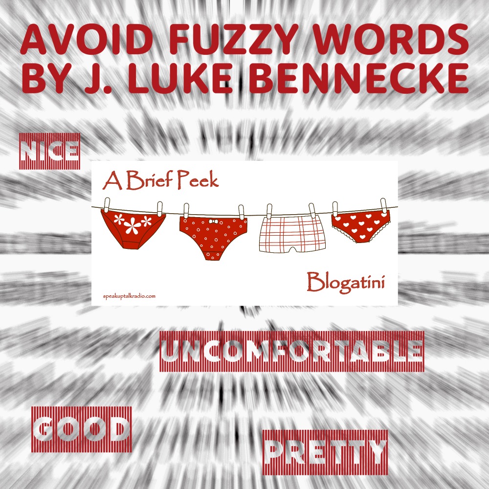speakupradioh's tweet photo. #FirebirdBookAwards winner &amp; #thriller #novelist @jlukebennecke shares a 'nice' - I mean 'good' - oh no - the fuzzy words! Check out today's #Blogatini post.
 
📝https://t.co/kTShNUJAex📝

#authortip #authorcommunity https://t.co/gkJc1LcmtY