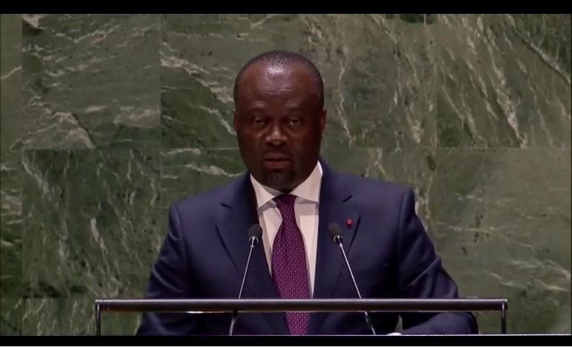 CotedivoireOnu's tweet photo. #CounterTerrorism 
CI welcomes the adoption of the Res on the 8th Biennial Review of the UN Global Counter-Terrorism Strategy.
🇨🇮 committed to fighting terrorism Decisive actions are taken in that regard.
A collective action against terrorism is essential. 
PR @Moriko at the UNGA https://t.co/fKnxr8xhpV
