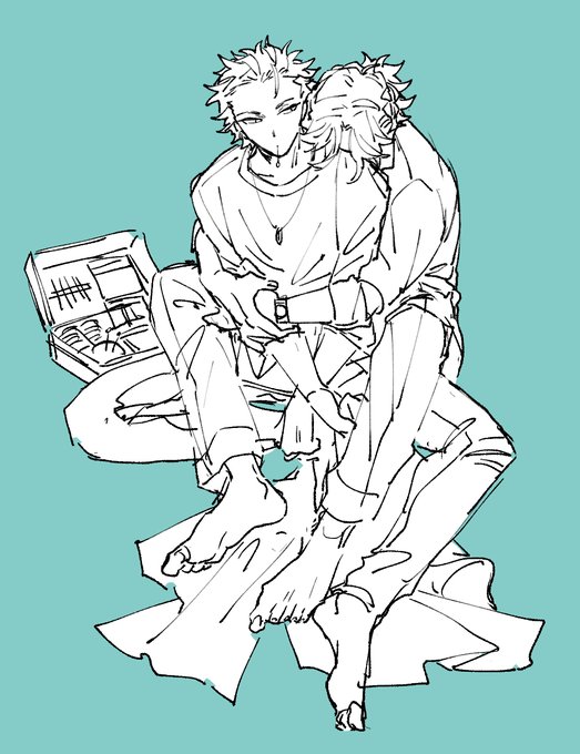 「hug sitting on lap」 illustration images(Latest)