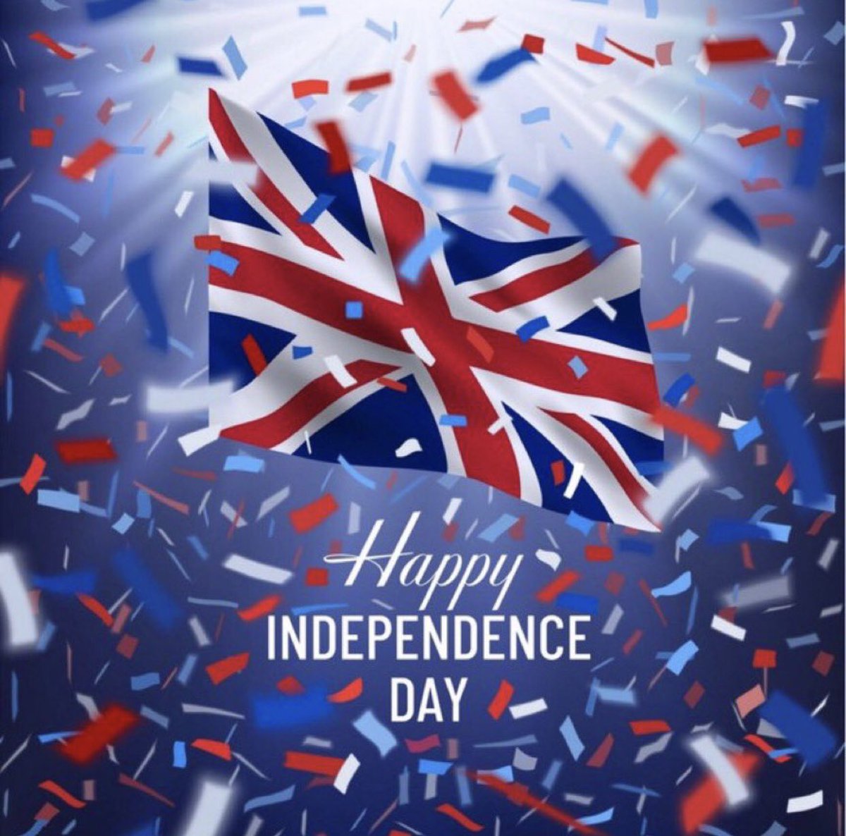 Happy Independence Day one & all!

#BrexitDay