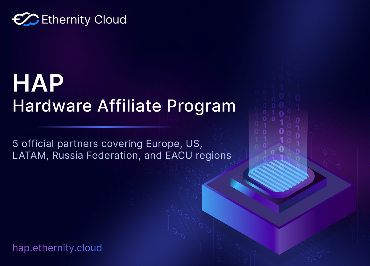 There is still a chance for you to join the Ethernity Cloud family before the approaching Mainnet launch. Become a node operator and get rewarded for sharing your node power. Get a pre-configured one from one of our partners.

hap.ethernity.cloud/?section=partn…

#HAP #EthernityCloud