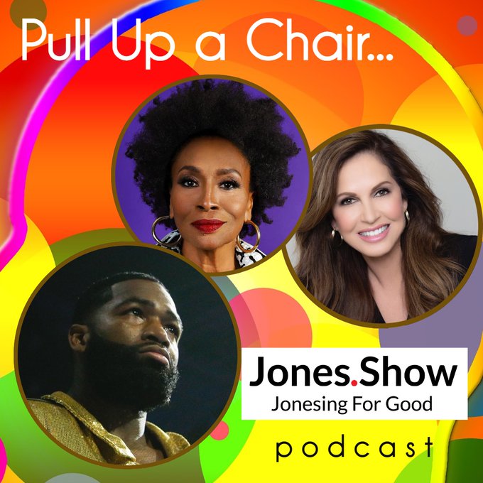 #PullUpAChair #Podcast #Conversation #Curiosity #Creativity #JonesingForGood
❤️#JeniferLewis #BlackLivesMatter #Blackish: traffic.libsyn.com/jonesshow/Jeni…
❤️#LisaGuerrero #Truth #InsideEdition: traffic.libsyn.com/jonesshow/Lisa…
❤️#AdrienBroner #Boxing #MentalHealth: traffic.libsyn.com/jonesshow/Adri…