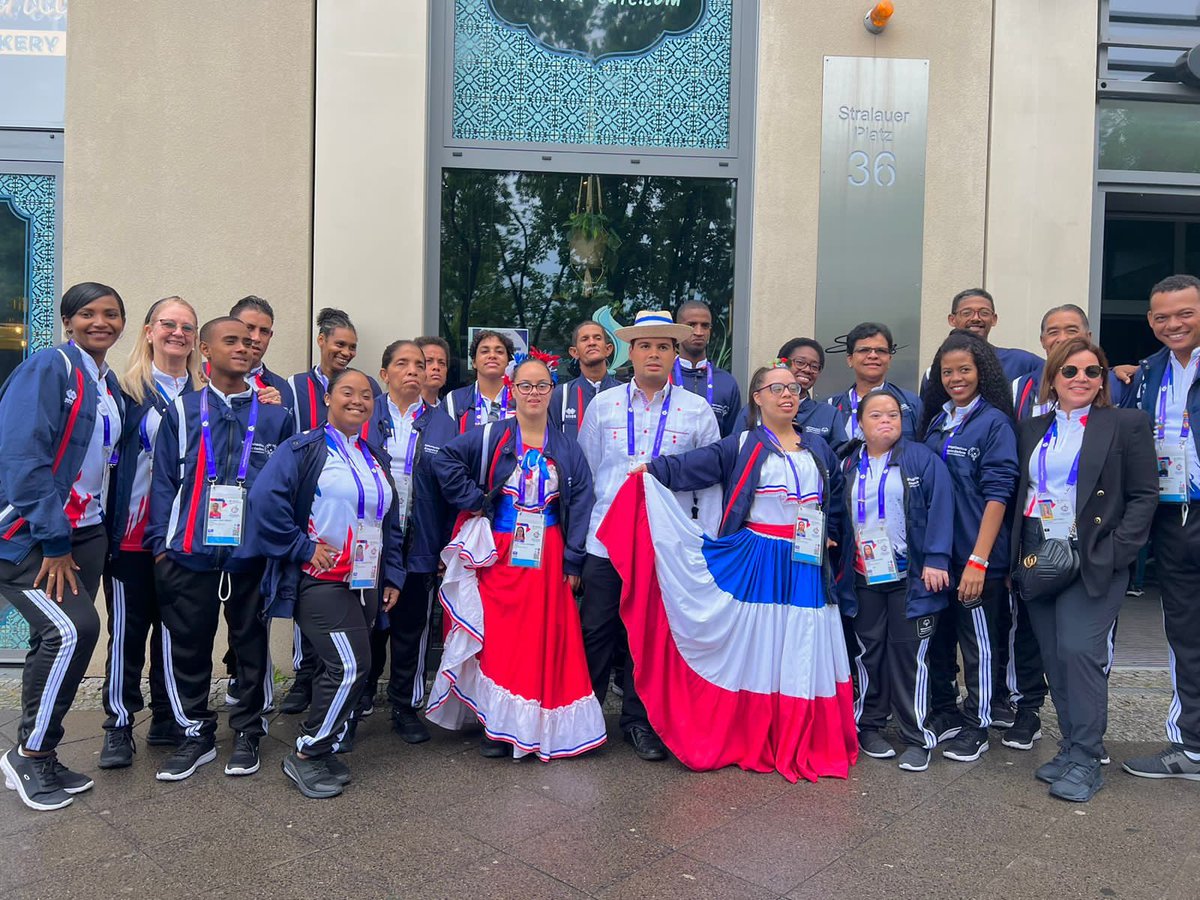 🇩🇴🥇 | PLATANO POWER • #RepúblicaDominicana gana dos medallas de oro en Juegos Mundiales de Olimpiadas Especiales en #Berlín, #Alemania.