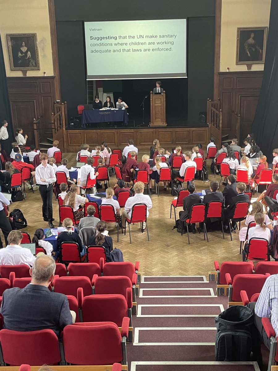 General Assembly on combatting child labour in developing countries in session