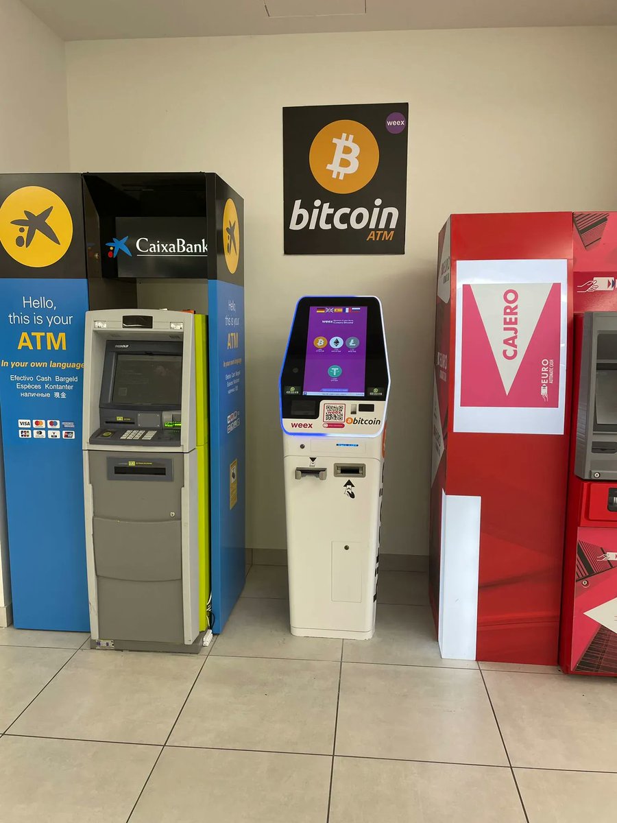 ¿Listo para sumergirte en la revolución de las #criptomonedas en #Madrid? El #cajero de #Bitcoin Weex en #Alcala de Henares goo.gl/maps/iw5Le1yjg…  te da la llave para unirte. #Madridistas #AlcalaDeHenares @AytoAlcalaH #Dehesa @CuidaAlcala @UAHes