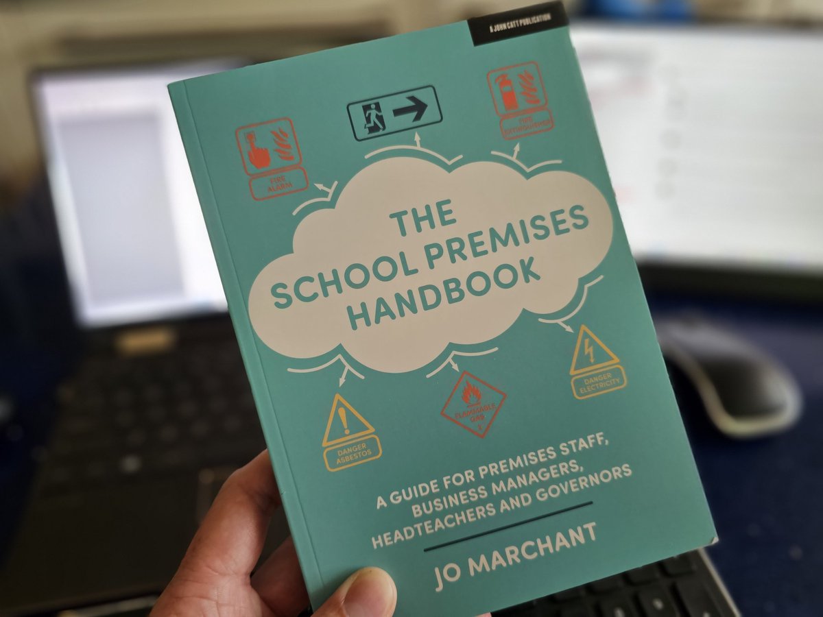 This gem arrived today, written by a great School Business Leader.
Trust me... if you have any involvement in school estates, this book is invaluable. Congratulations @JoMarchant2017 on your publication #sbm #sbmtwitter Buy it here amazon.co.uk/dp/1398388793?…