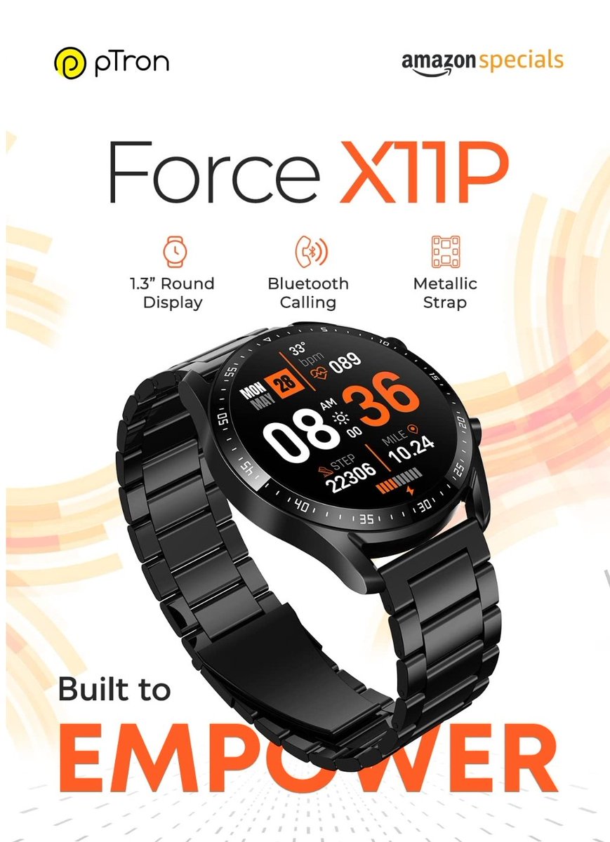 TechaBox's tweet image. pTron Force X11P

Coming Soon

Launch Price - ₹ 1,499

#ptron #PtronForceX11p
@pTronIndia