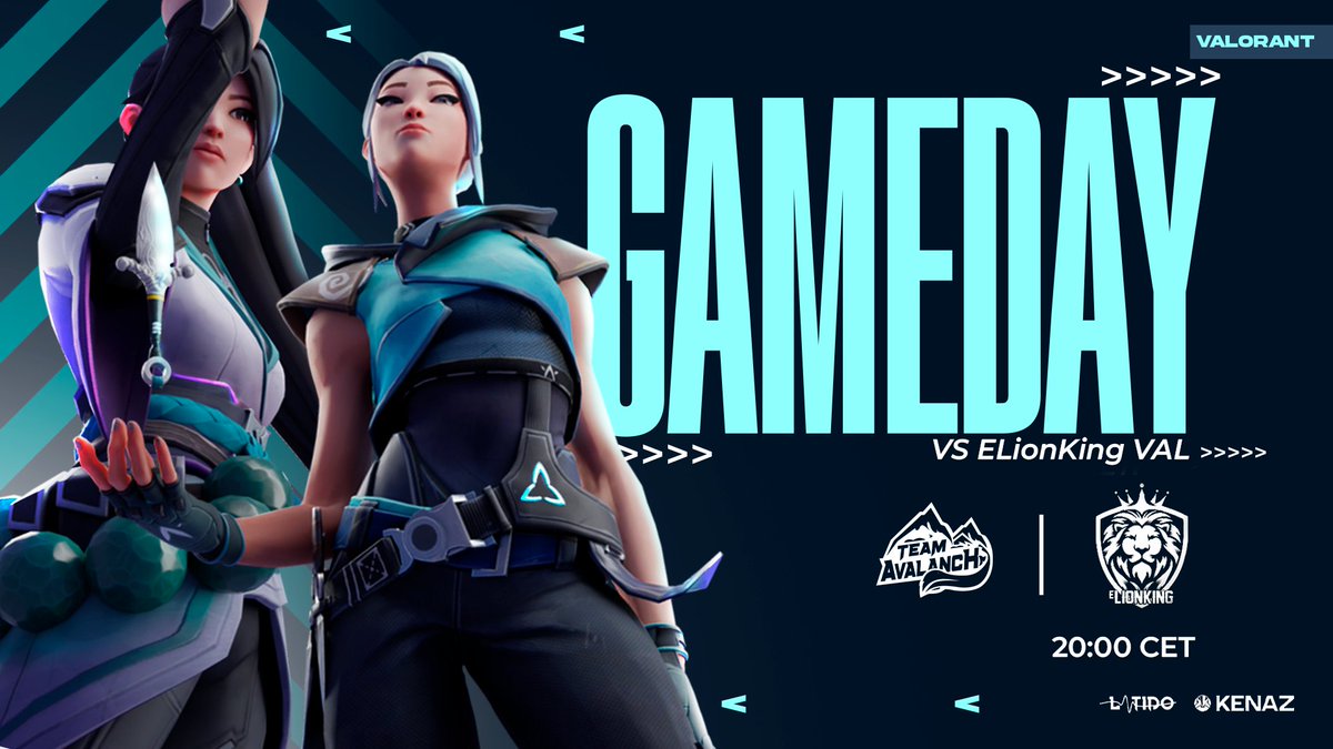 Seguimos peleando en las Clutch Series del Circuito Tormenta.
Hoy nos toca  dar caza a los leones eLionking para demostrar quenes son los verdaderos reyes de la selva. 👑🌴

⏰ | 20:00
🆚 | <a href="/eLionKing_/">eLionKing</a>
  
🏆 | <a href="/TormentaVALes/">Circuito Tormenta | VALORANT</a> 

#GoAvalanch 🏔️🏔️
