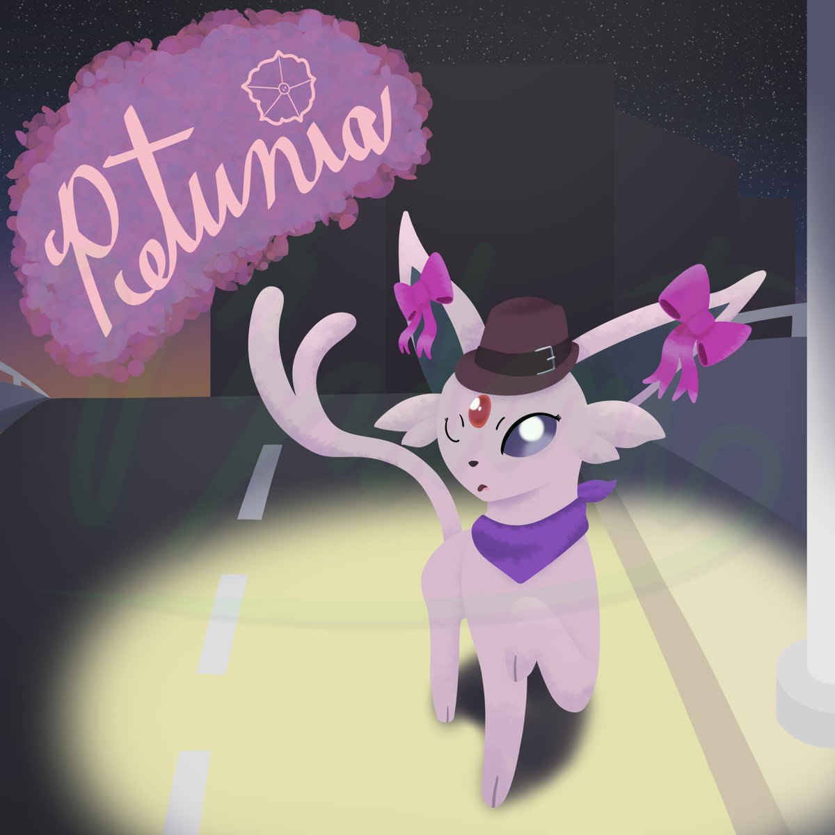 V3rdant_TW's tweet photo. Ayo a decent background for once????? Drew my Espeon this time, and she spots ya on the bridge!

What do you do? 👀

#Pokemon #Espeon #エーフィ https://t.co/niLaTCmMRR