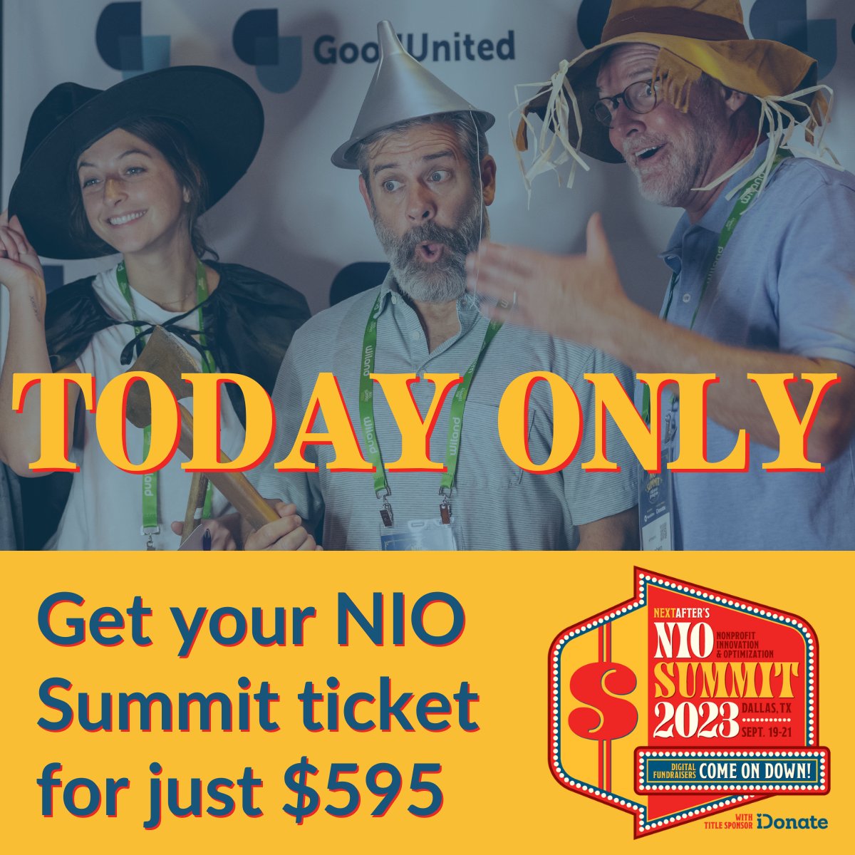 We aren’t going to beg because we only have a handful of discounted tickets left …

So consider this your not so subtle reminder to buy your tickets to NIO Summit 2023 NOW, while they’re at the lowest price they’ll ever be.

So you have two choices:

Join the others who have