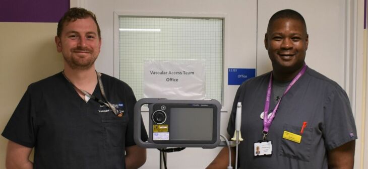 Not every trust is fortunate enough to have a specialist vascular access team. Patients tend to be referred to the team when their veins can be difficult to find or access. Learn more about what they do: esht.nhs.uk/2023/06/22/bri…