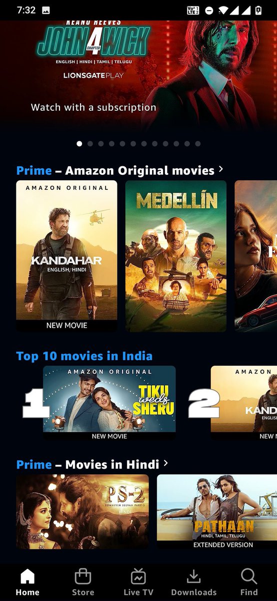 #TikuWedsSheru is currently the most watched movie on Amazon Prime in India 👏🏼 #KanganaRanaut #AvneetKaur