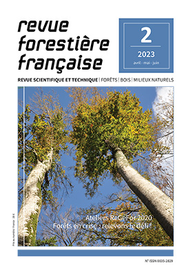 Parution du Vol. 74 No 2 (2023) de la #RevueForestiereFrançaise @APT_Nancy : Ateliers #ReGeFor 2020. Forêts en crise : relevons le défi ! 👉 3 articles du @beta_economics ! @BrunetteMar @SandrineBreteau Miguel Rivière Félix Bastit …eforestierefrancaise.agroparistech.fr