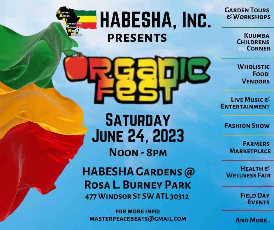 At Organic Fest we will have a special workshop from @bruddah_charles from @ecoparadigmatlanta on building a hands free hand washing station called the “tippy tap”
                                                      habeshainc.org 

#habeshainc 
#organicfest19