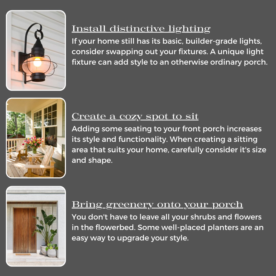 MontagueMiller's tweet image. Need a front porch refresh? Here are 6 easy DIY upgrades to make your porch the best place to hang out!

#home #frontporch #frontporchdecor #virginia #charlottesville #madisonva #orangeva #amherstva #realestate #realtor #realtorlife #diy #diyprojects