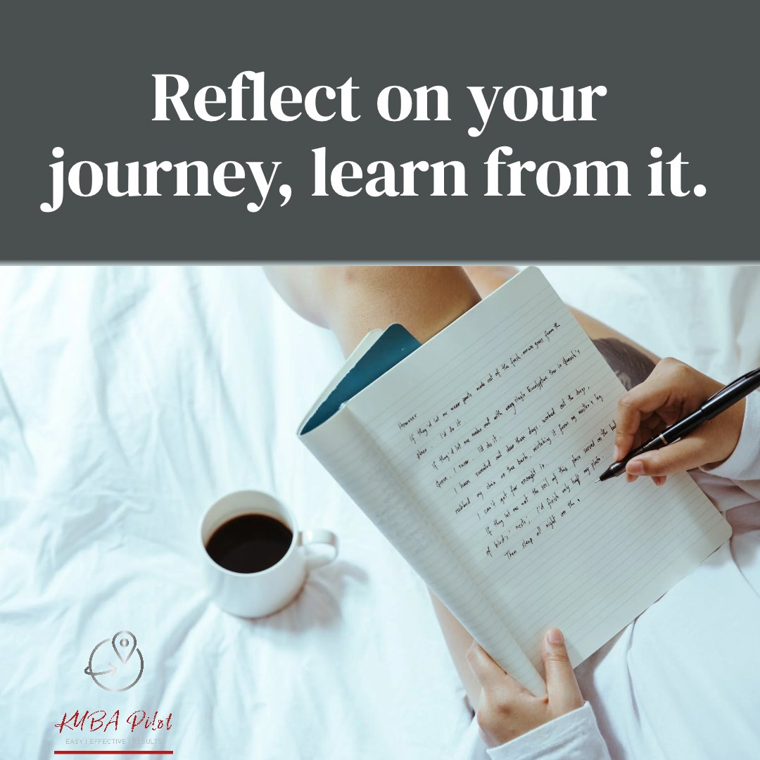 Reflection is the act of taking a moment to step back and think about one's actions, thoughts, and emotions. It is an important skill for not just personal but professional success as well. 
#Strategy #NavigatingUncertainty