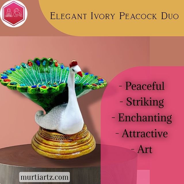 murtiartistry's tweet photo. Embrace the elegance of white circle plumed peacock🦚Discover the beauty of this exquisite sculpture, and  meticulously crafted to perfection❤️

Use code “https://t.co/Tw2zT4hKX3” for 10%off.

#murtiartistry #FridayFeeling #FridaysForFuture #Peacock #art #interiordecor #homedecor https://t.co/TxPXkSYTnM