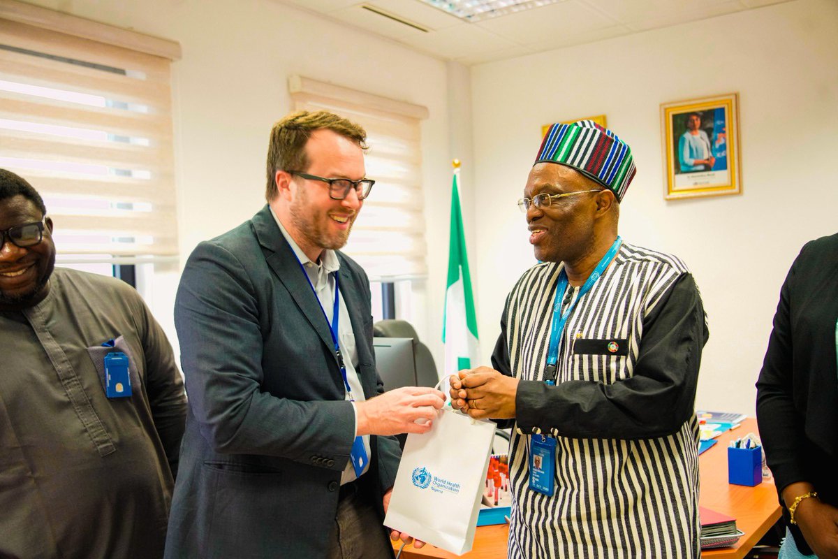WMulombo's tweet photo. Strengthening collaboration between @WHO and @gatesfoundation. Happy to host the  Malaria Director &amp; team. We shared exciting experiences and discussions on the use of data-driven evidence to tailor interventions for optimal impact @DrTedros @MoetiTshidi https://t.co/yUjRccyCzL