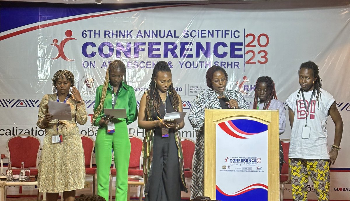 RHNK ANNUAL SCIENTIFIC CONFERENCE YOUTH COMMMUNIQUE. 
#RHNKConference2023