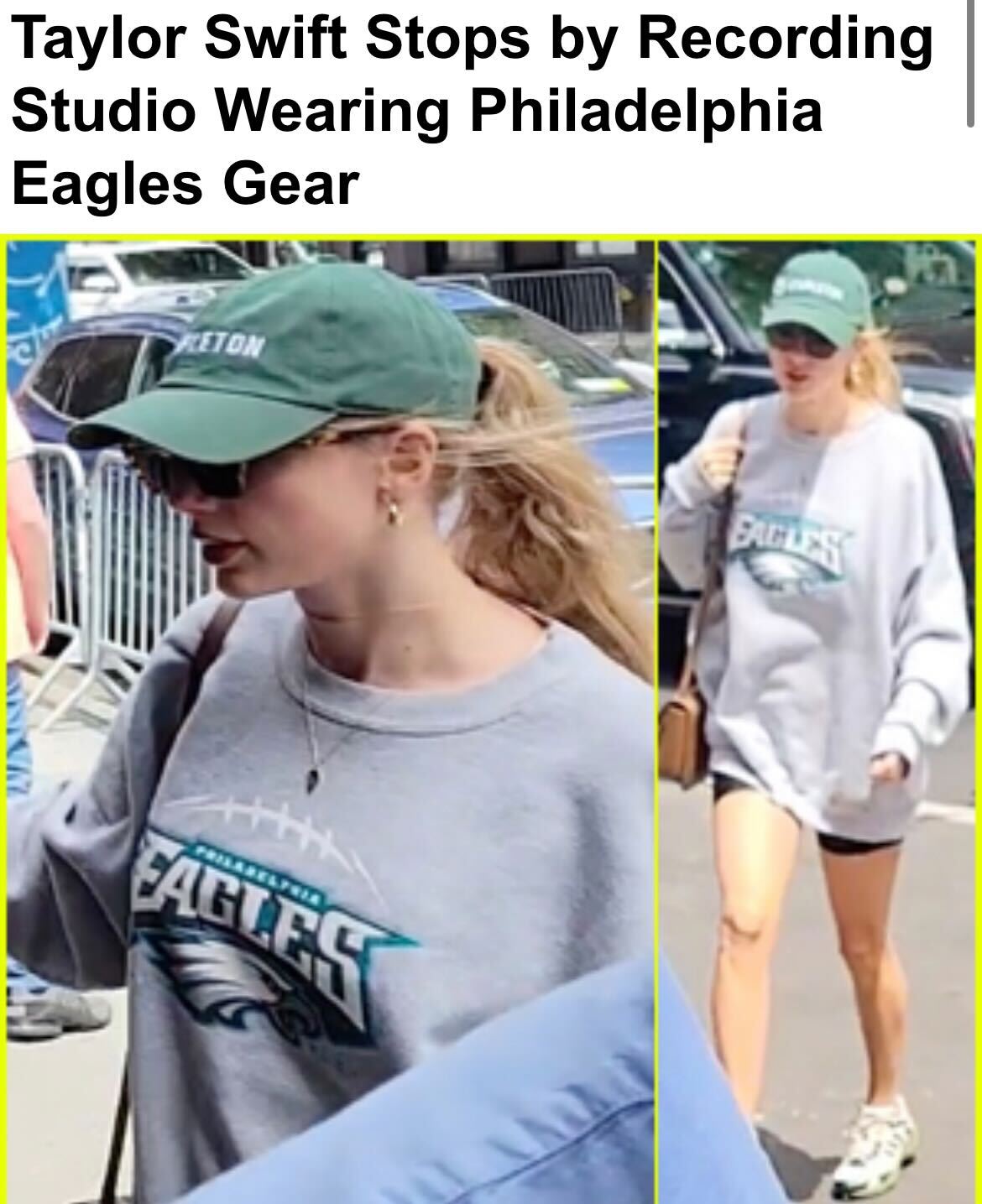 Philadelphia Eagles on X: Strollin' into the weekend like @taylorswift13