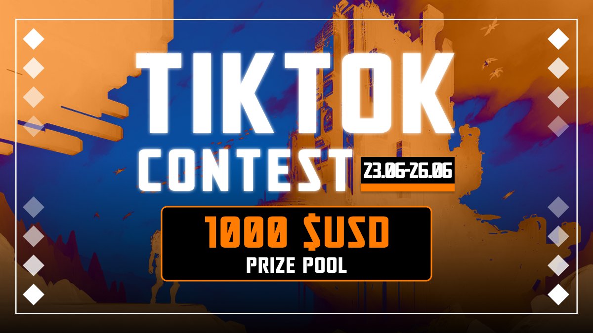 🚀TIK-TOK CONTEST🚀 MAKE A TIKTOK VIDEO ABOUT PLAYING THE TOURNAMENT 🔥 POST IT TO OUR DISCORD🎥 TOP 20 VIDEOS WILL GET REWARDED💥 #100x #1000x #Giveaway #Airdrop