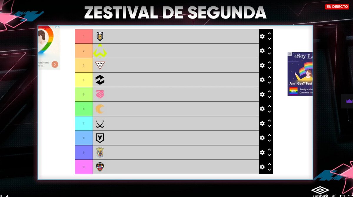 Devasastro's tweet photo. Hoy jugamos a las 20:00 en la @LVPesLoL contra @ZESToficial y pongo por aquí la maravillosa tierlist que hizo nuestro querido amigo @AnionioCaster. Igual hay que demostrar que el equipo que estaba en nuestra posicion en la tierlist era el suyo #ForzaQLASH #FVCKP0L https://t.co/HO4yNpH3mF