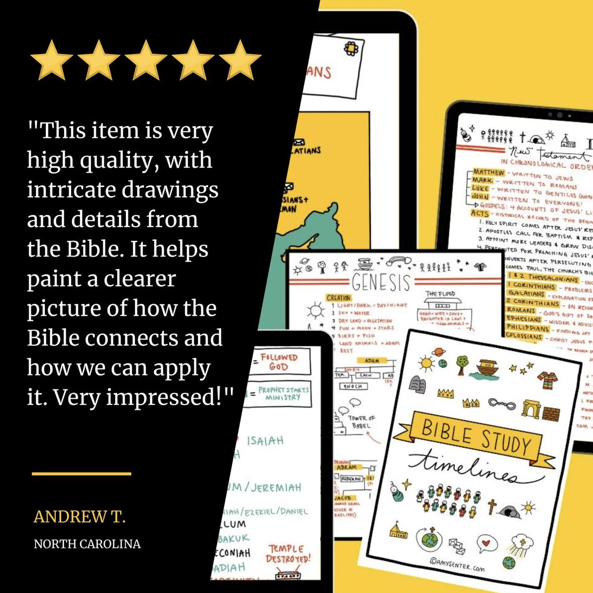 senteramy's tweet image. 💡 Discover the profound teachings and transformative stories of the Bible at your own pace. Dive deep into the life of Jesus, explore the wisdom of Proverbs, unravel the mysteries of Revelation, and so much more! amysenter.com/product/entire… 

#BibleStudy #DigitalBundle