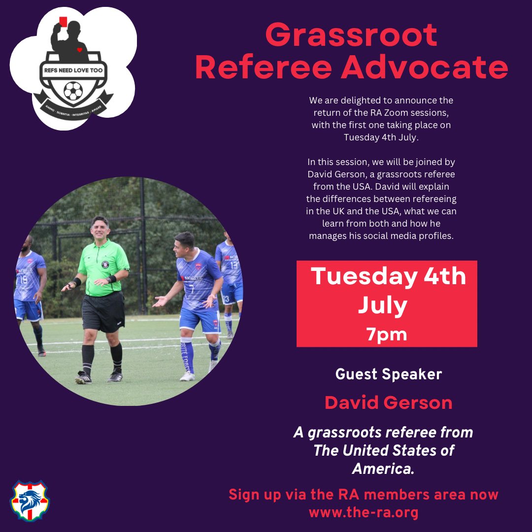 The Referees’ Association tweet media