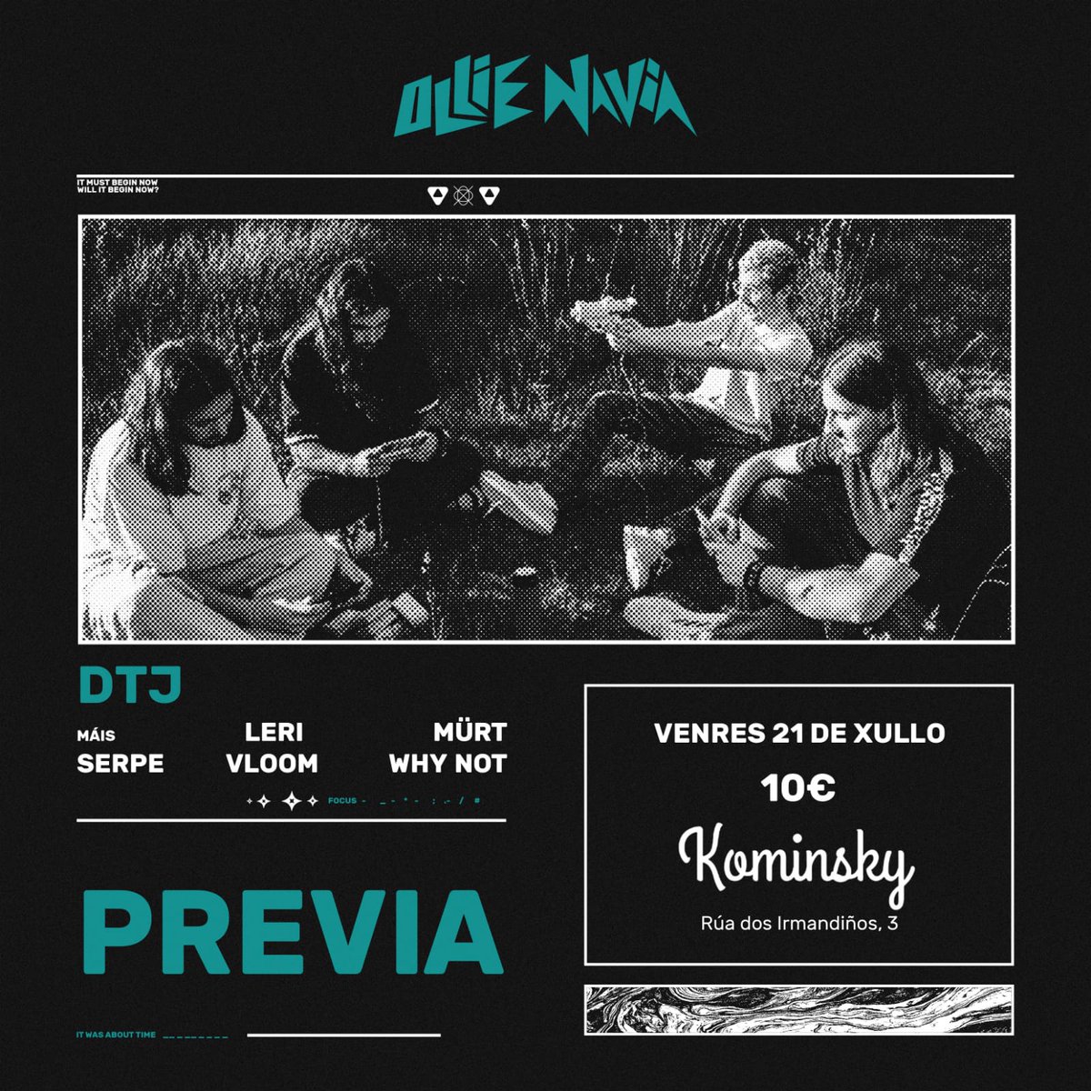 HOLA MEDUSAAAAS adivinad quién va a tocar en la previa del <a href="/ollienaviafest/">Ollie Navia</a> el 21 de julio en la Kominsky!!!!!!! Nos vemos ahí!🪼❤️