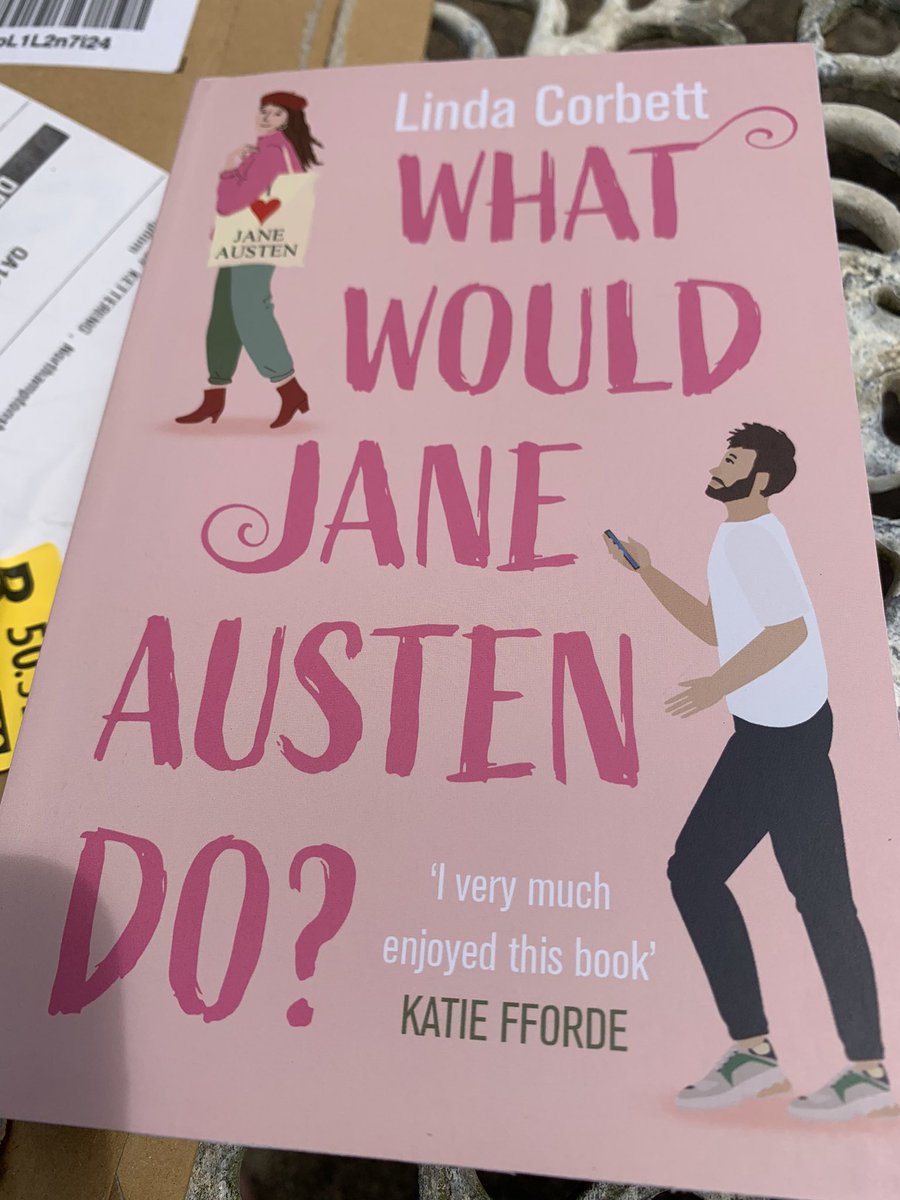 Arrived - can’t wait to settle down and read <a href="/lcorbettauthor/">Linda Corbett</a>