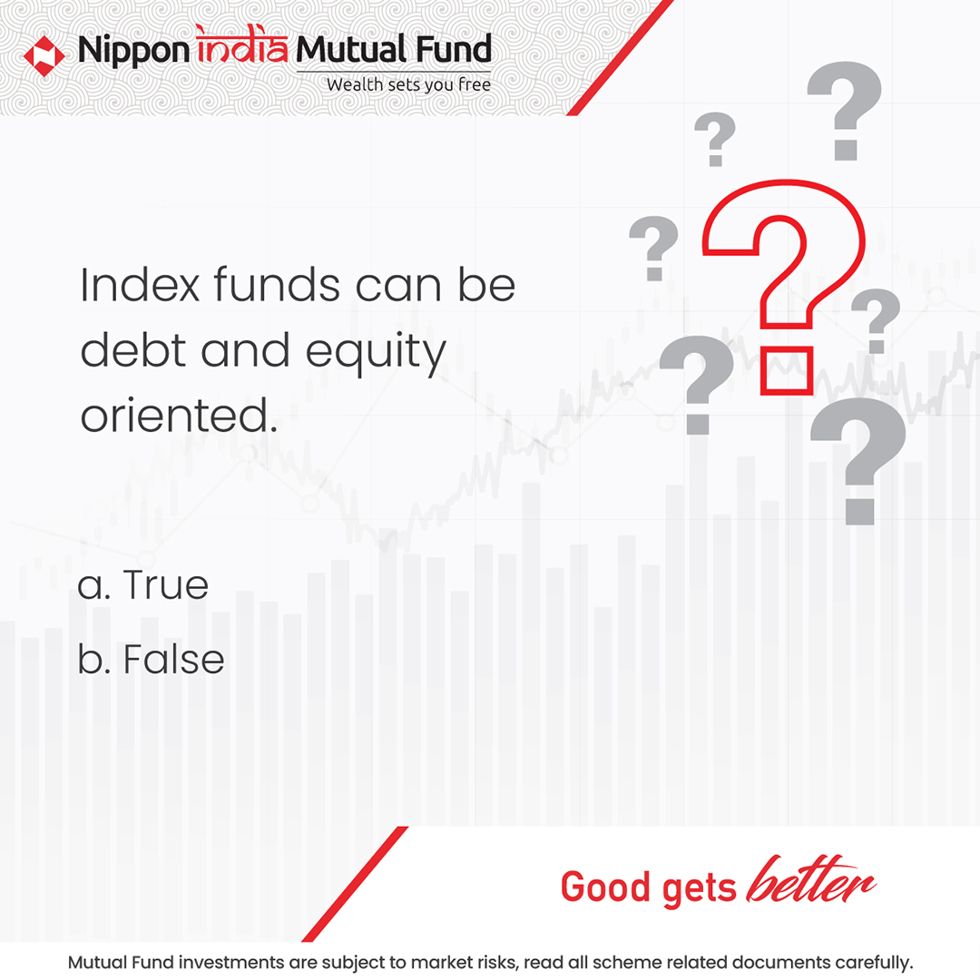 How knowledgeable an investor are you?

Can you answer our quiz question for the week?

Let's Learn, Enjoy & Spread Knowledge.

#NipponIndiaMutualFund #MutualFund #Investment #Savings #FinancialGoals