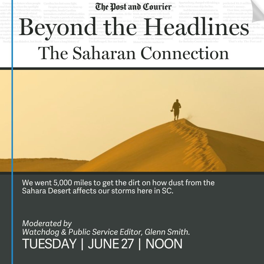 Join us tomorrow to hear from two of our journalists who traveled to Senegal to gain more insight into this important hurricane nursery.

RSVP here: bit.ly/44dUuOG