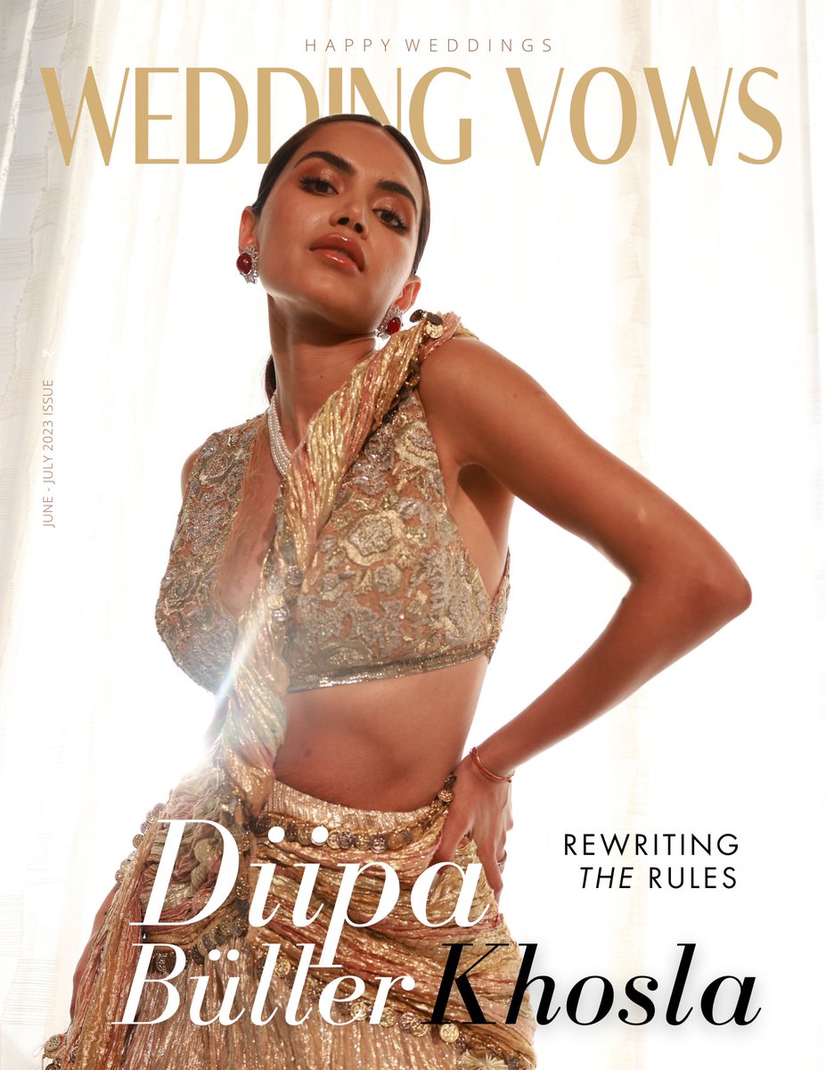 Fresh off the success of her nationwide champi tour in support of Indie Wild we present the dynamic entrepreneur-influencer #DiipaKhosla as our June cover story. 

#weddingvows #weddingvowsmagazine #diipakhosla #indiewild
