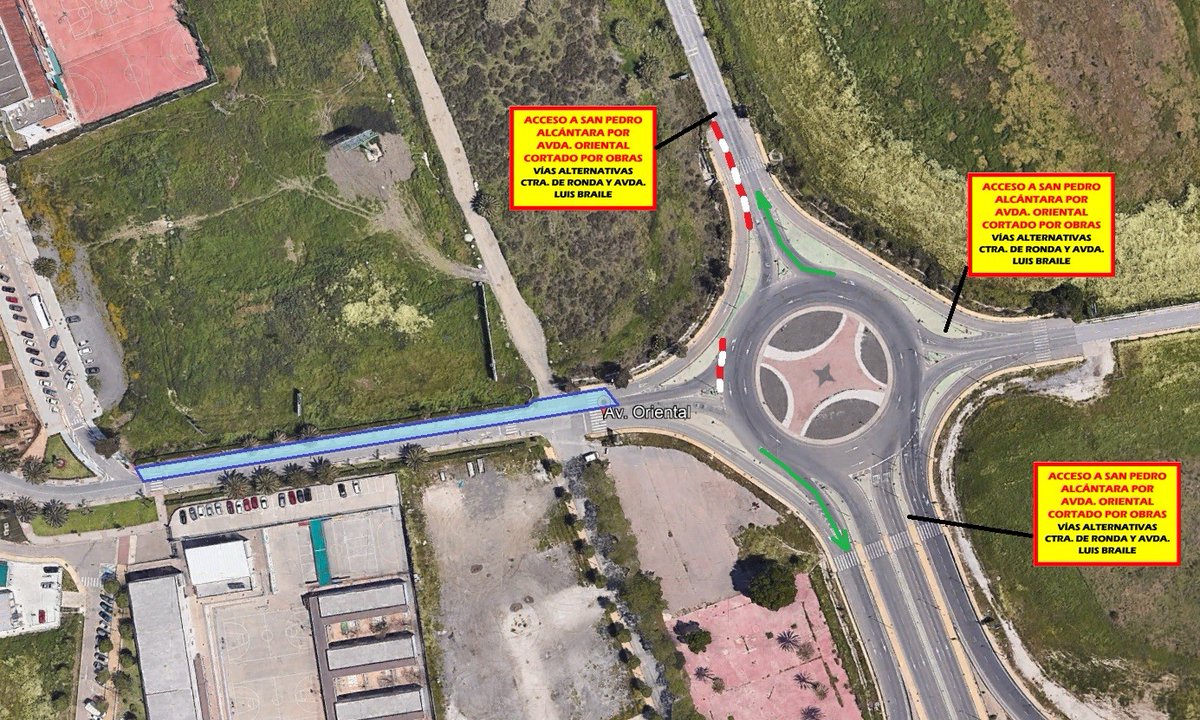 TenenciaSPA's tweet photo. ℹ️ #SanPedroAlcántara sumará 23.000 metros cuadrados de viales y 337 plazas de aparcamiento en la zona este con la urbanización de terrenos junto a la céntrica avenida Oriental 👉 https://t.co/8Rb6dplE5m https://t.co/3motKAnsq5